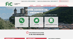 Desktop Screenshot of foiximmobilierconseils.com